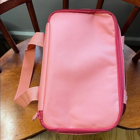 NWT Trader Joe’s Mini Insulated Lunch Bag – Salmon Pink - Picture 4 of 10